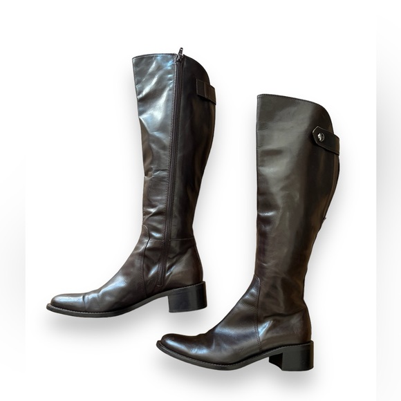 Butter Brand Brown Leather Boots Size 37.5 - Picture 11 of 13